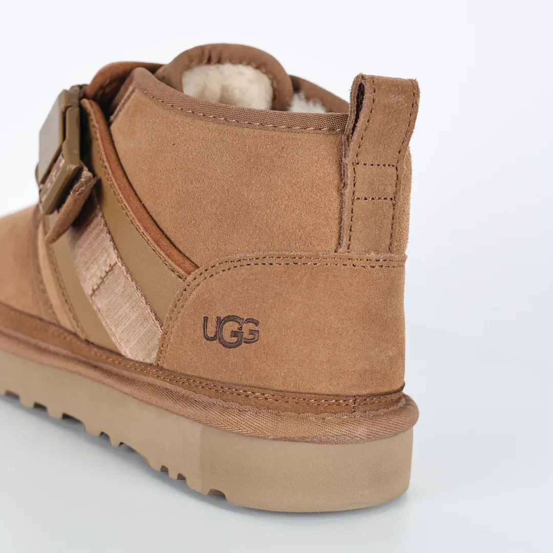 Copywriting price 💰660 Core recommendation Good price Platform foreign trade exclusive UGG Neumel Snapback men's snow boots 1118570 Foreign trade platform Z-exclusive high-end retail quality Produced by ten-year-old brand shoemaking foundry production line Pay attention to every detail Longfeng A-grade genuine sheep fur integrated Made in full compliance with the ZP process Size: 39 40 41 42 43 44